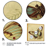 Vintage Illustration Of Butterfly V