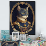 Portrait Of A Royal Blue Cat Prince I