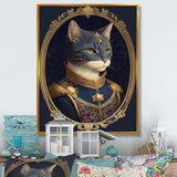 Portrait Of A Royal Blue Cat Prince I