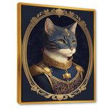 Portrait Of A Royal Blue Cat Prince I