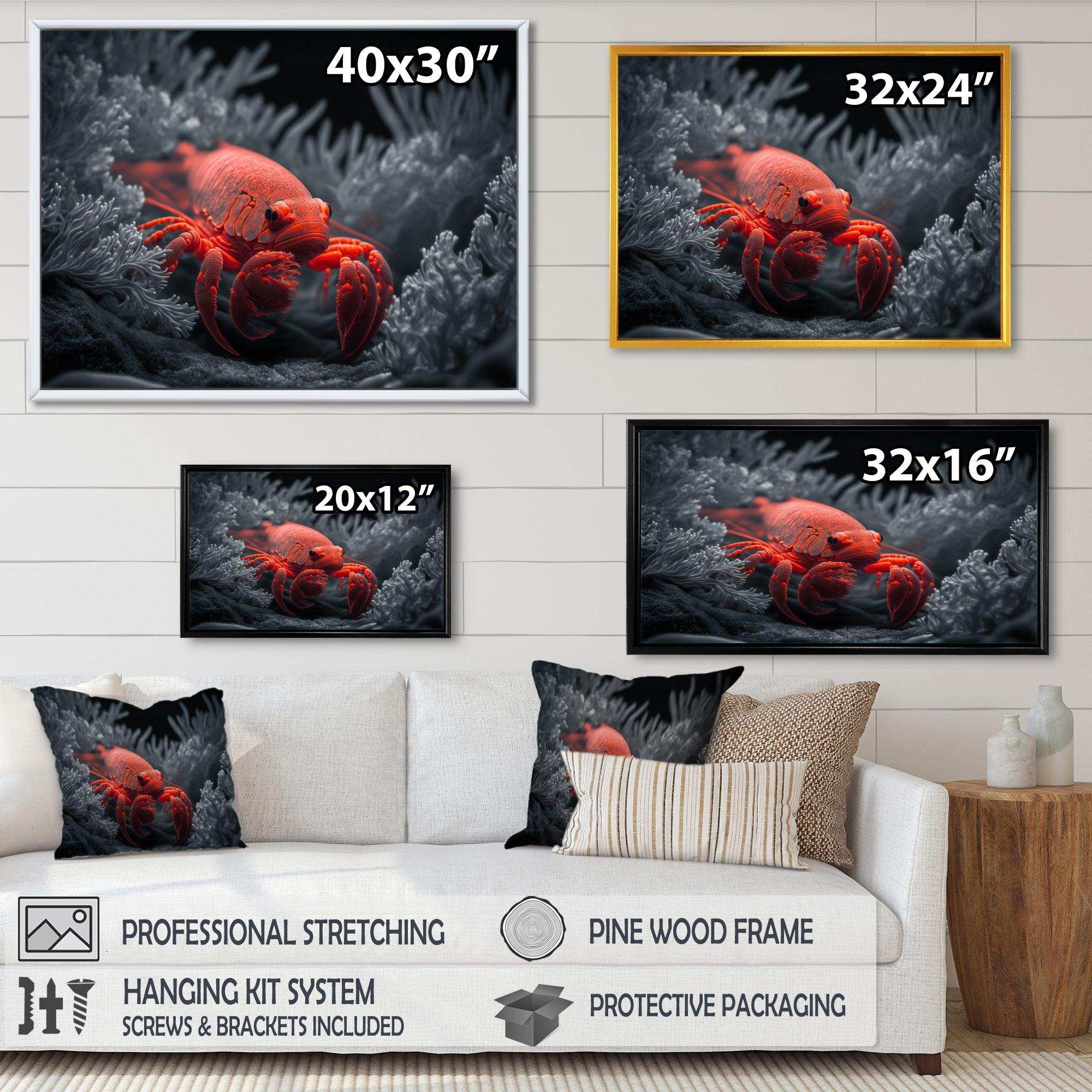 Red And Black Lobster