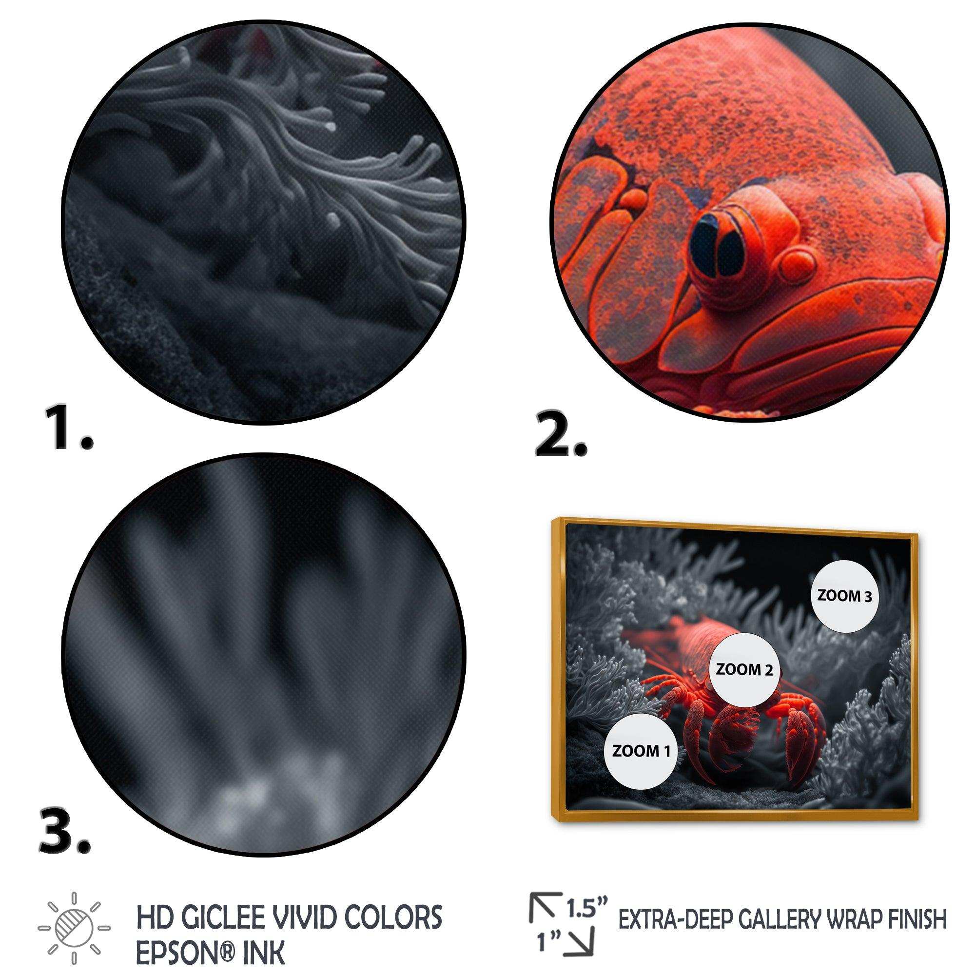 Red And Black Lobster