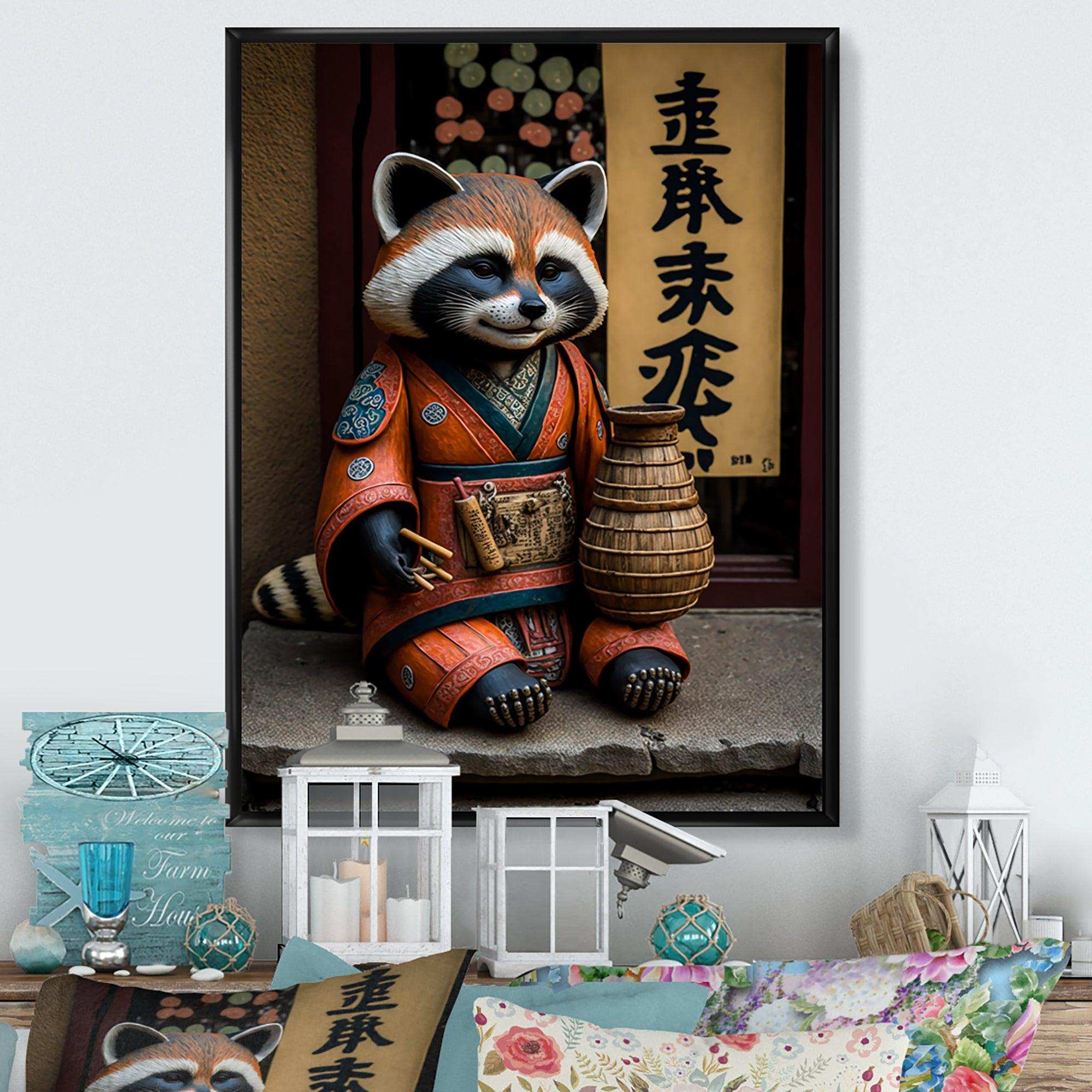 Happy Terracotta Tanuki II