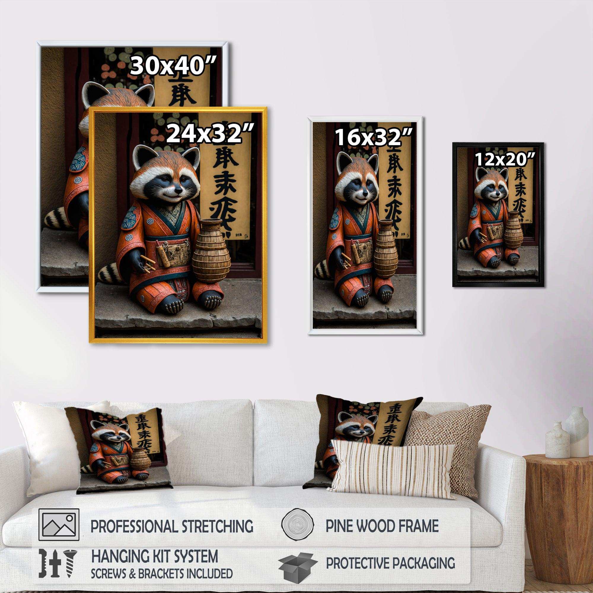 Happy Terracotta Tanuki II