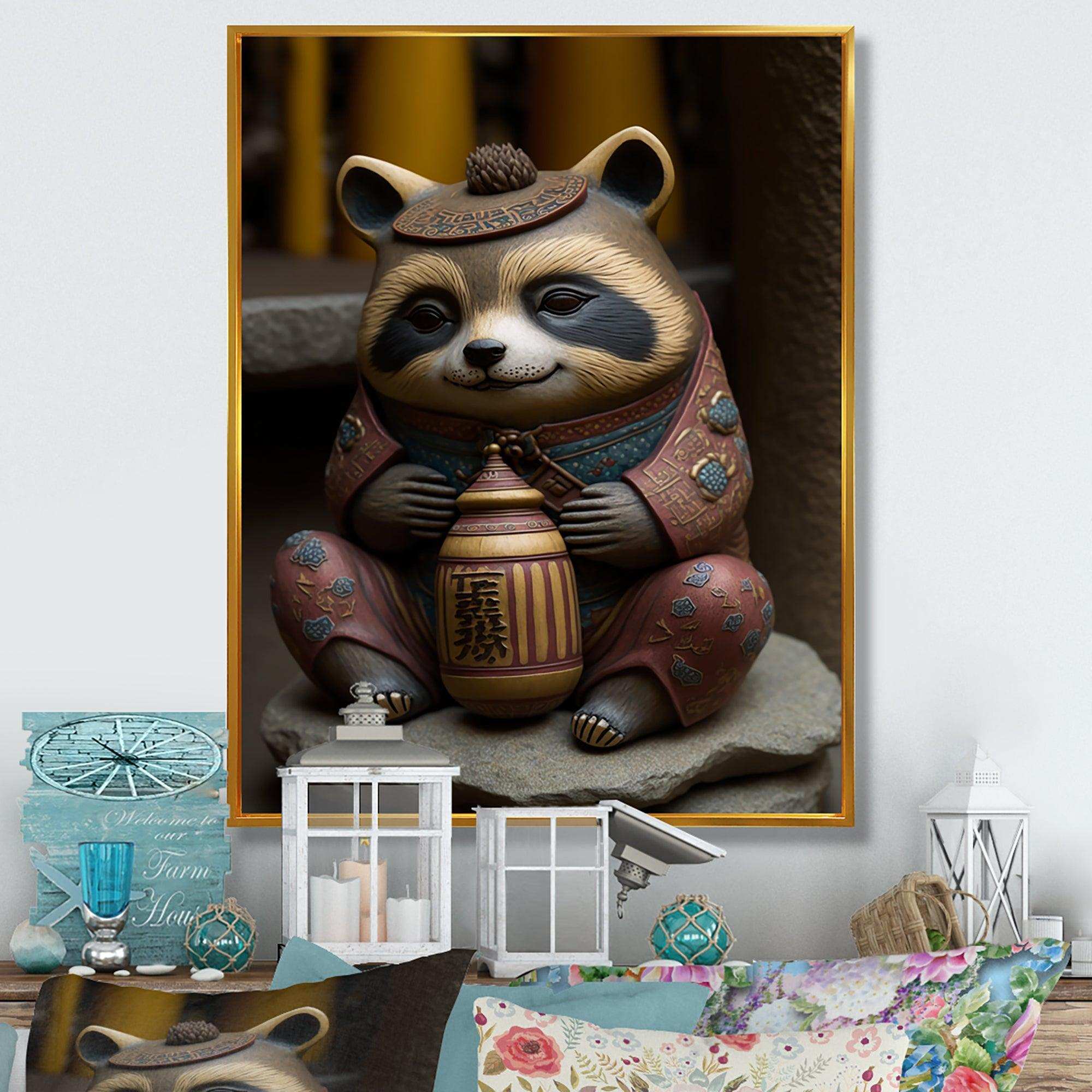 Happy Terracotta Tanuki III