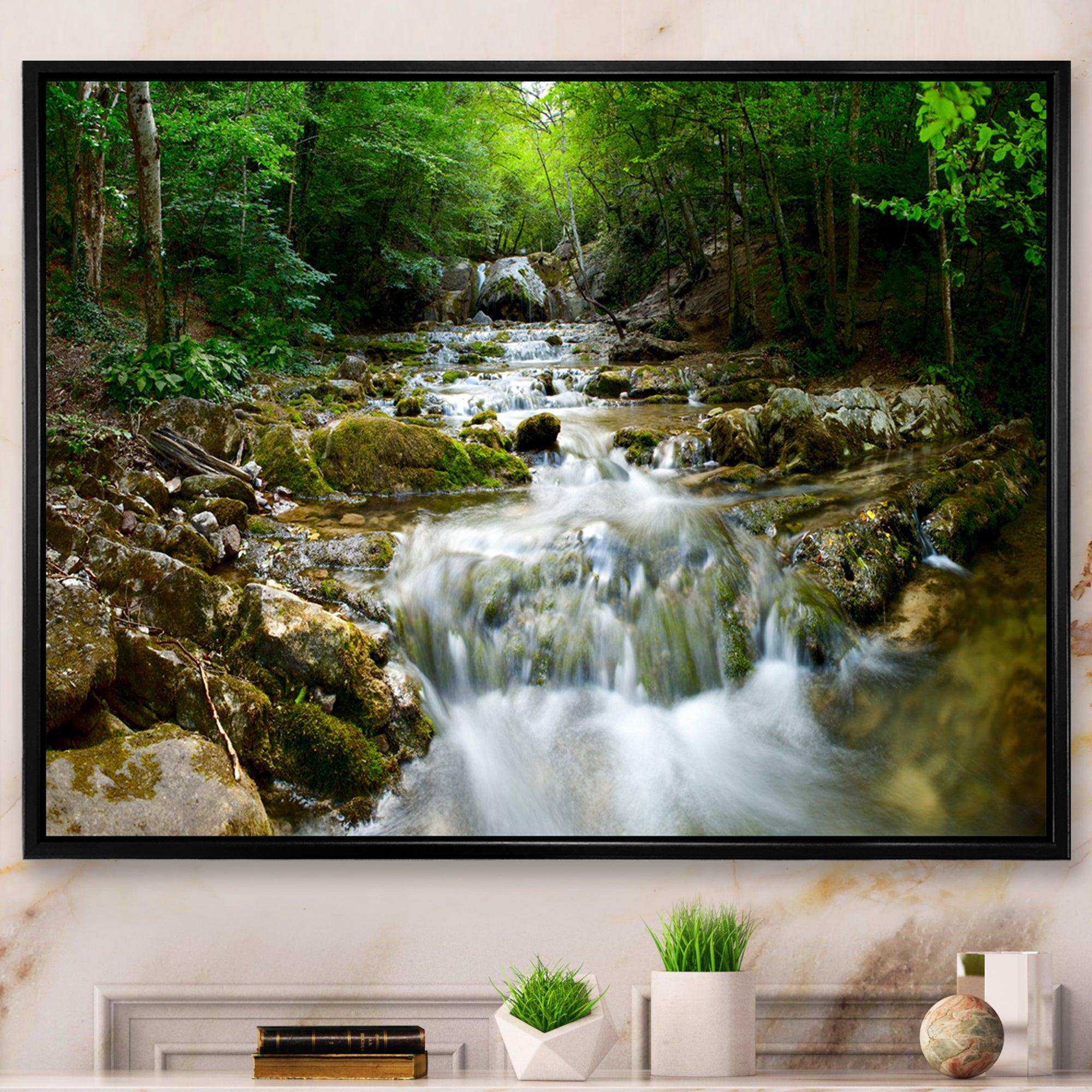 Natural Spring Waterfall