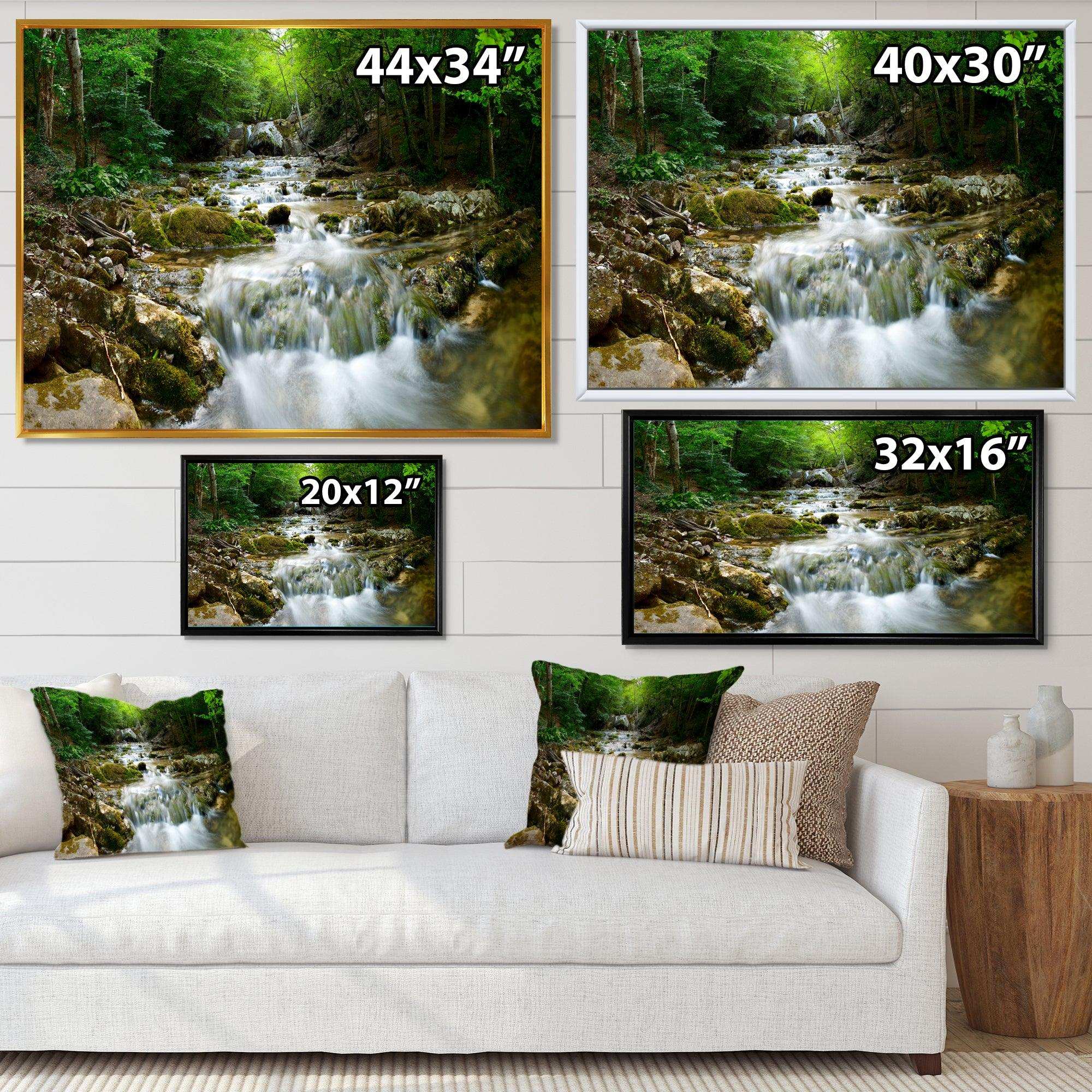 Natural Spring Waterfall