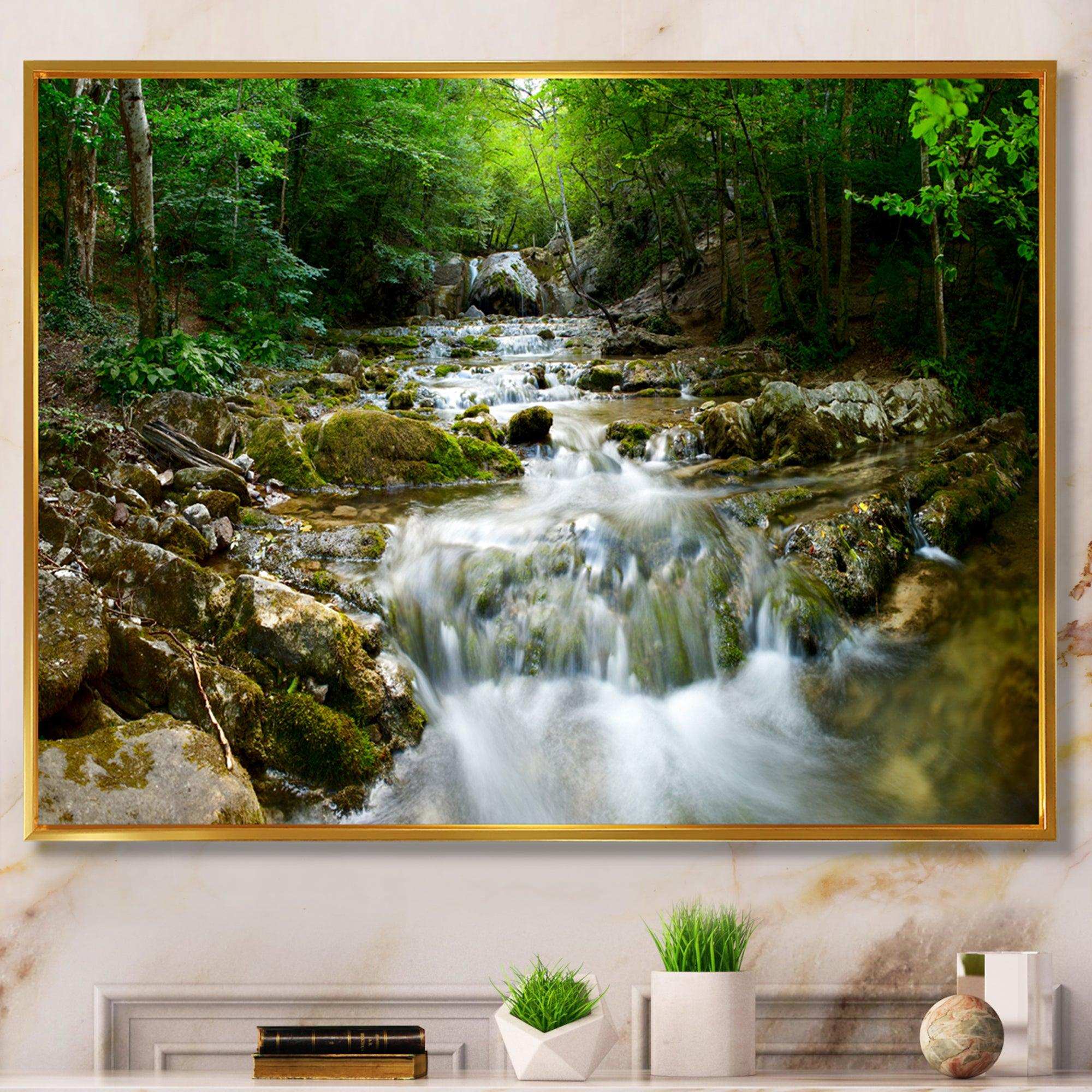 Natural Spring Waterfall