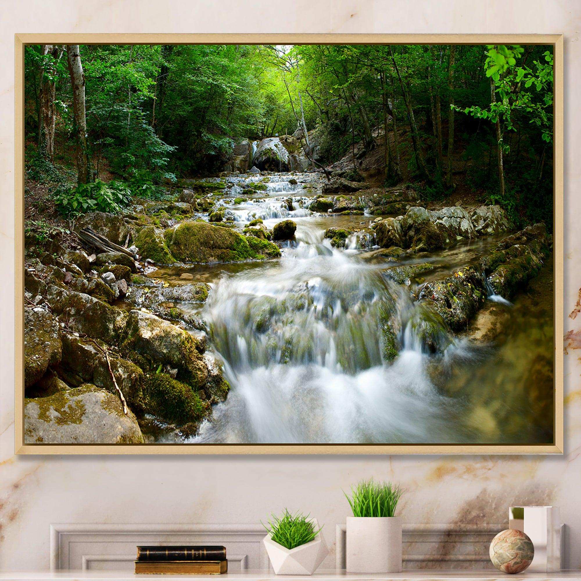 Natural Spring Waterfall