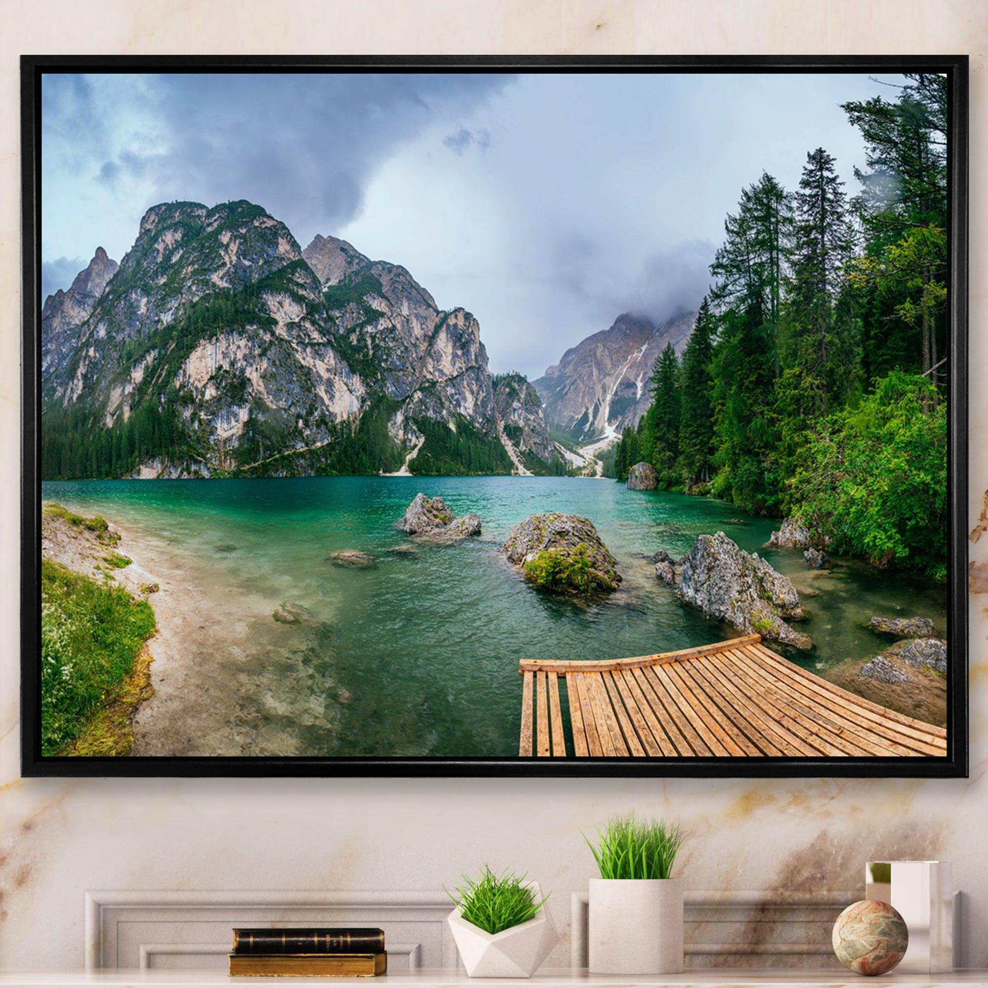 Lake Between Mountains