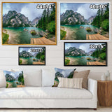 Lake Between Mountains