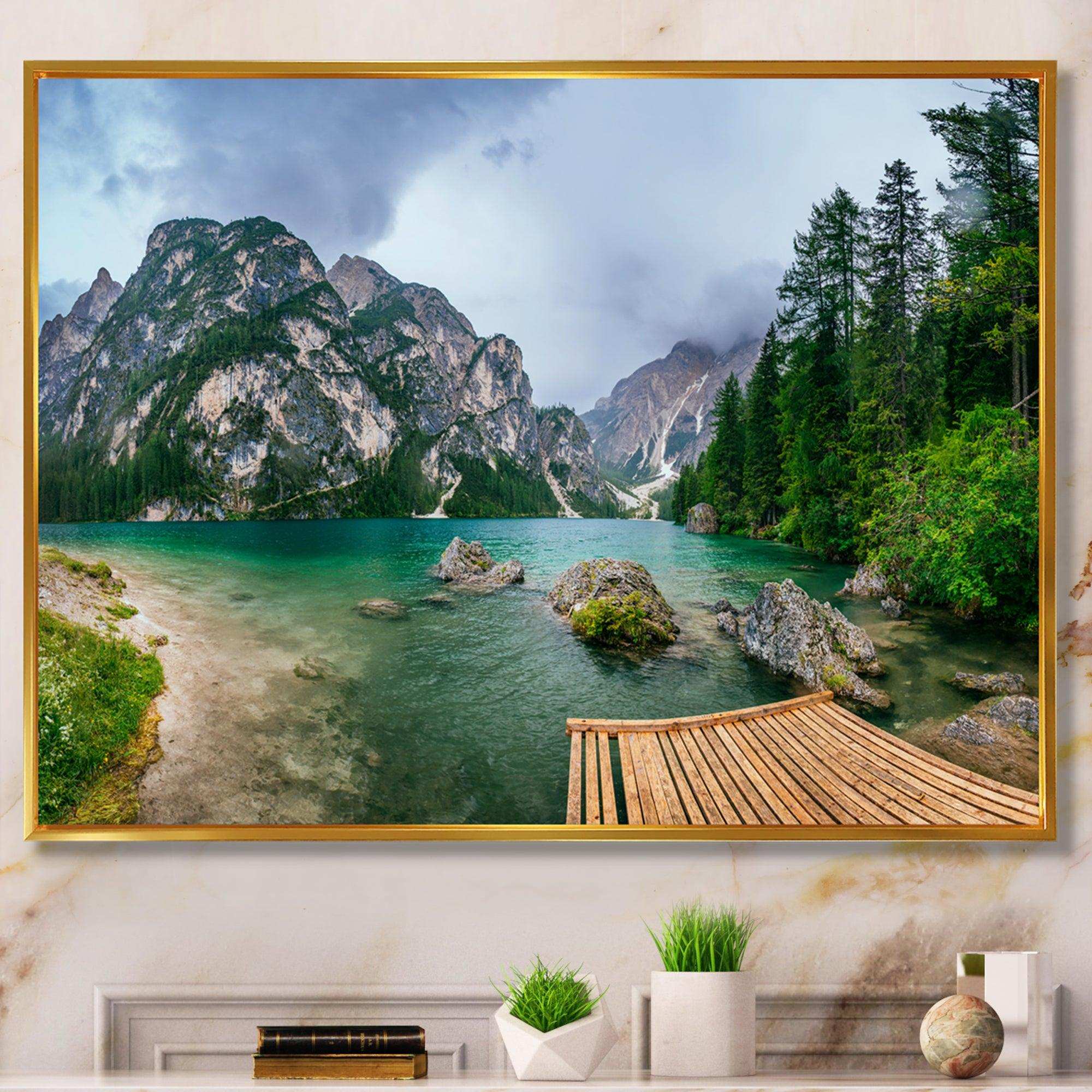 Lake Between Mountains