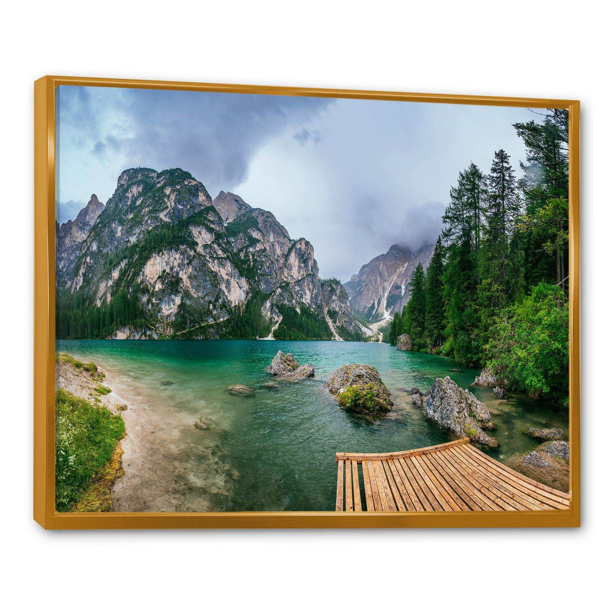 Lake Between Mountains