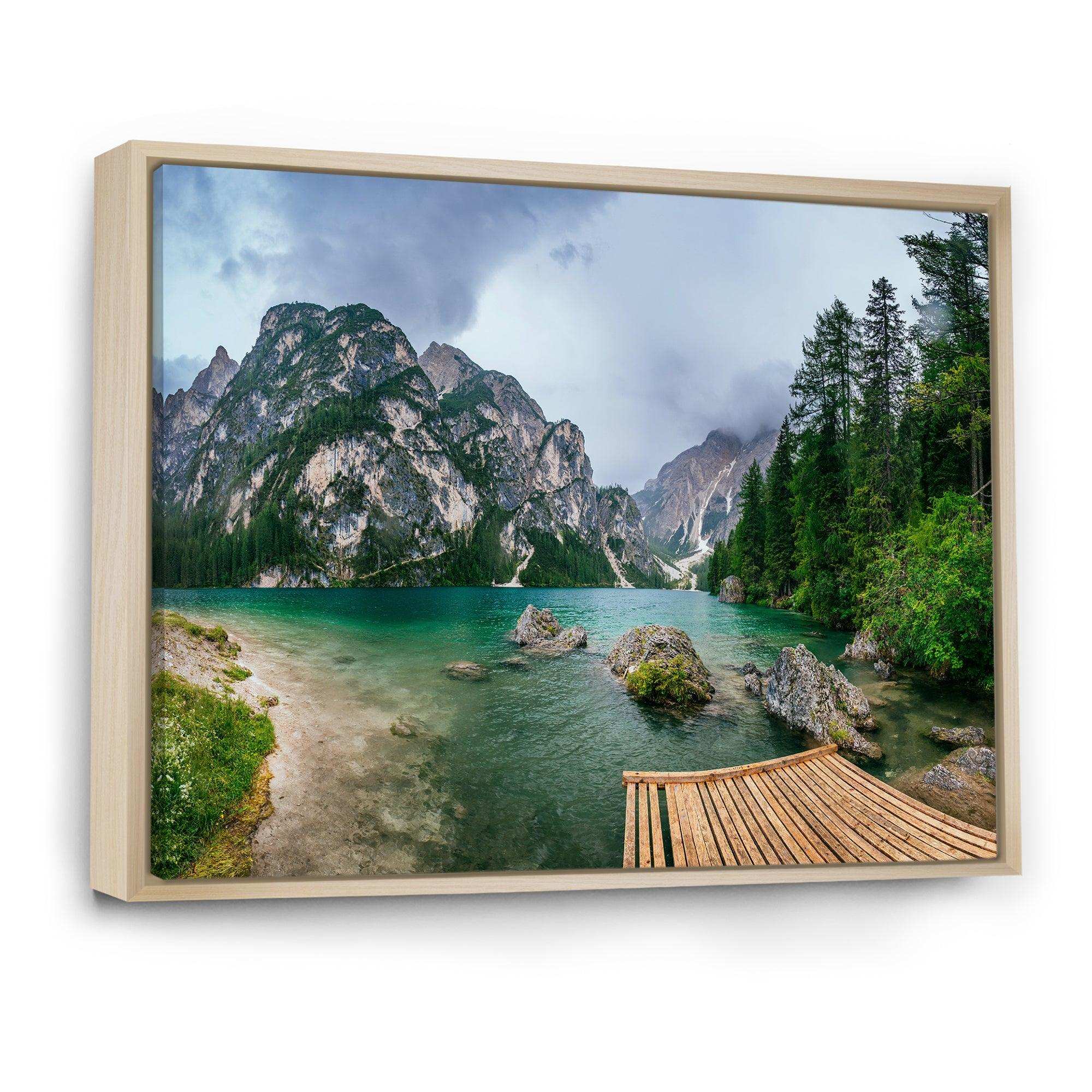 Lake Between Mountains