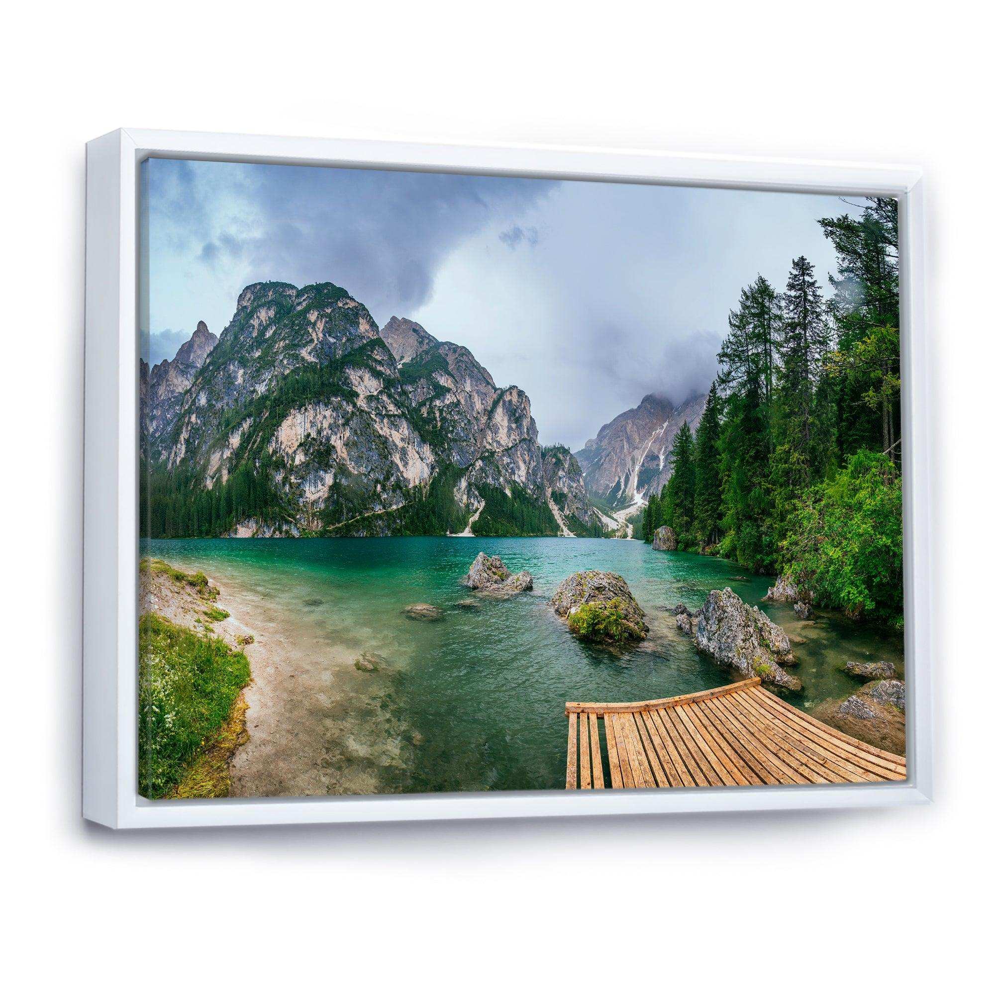 Lake Between Mountains