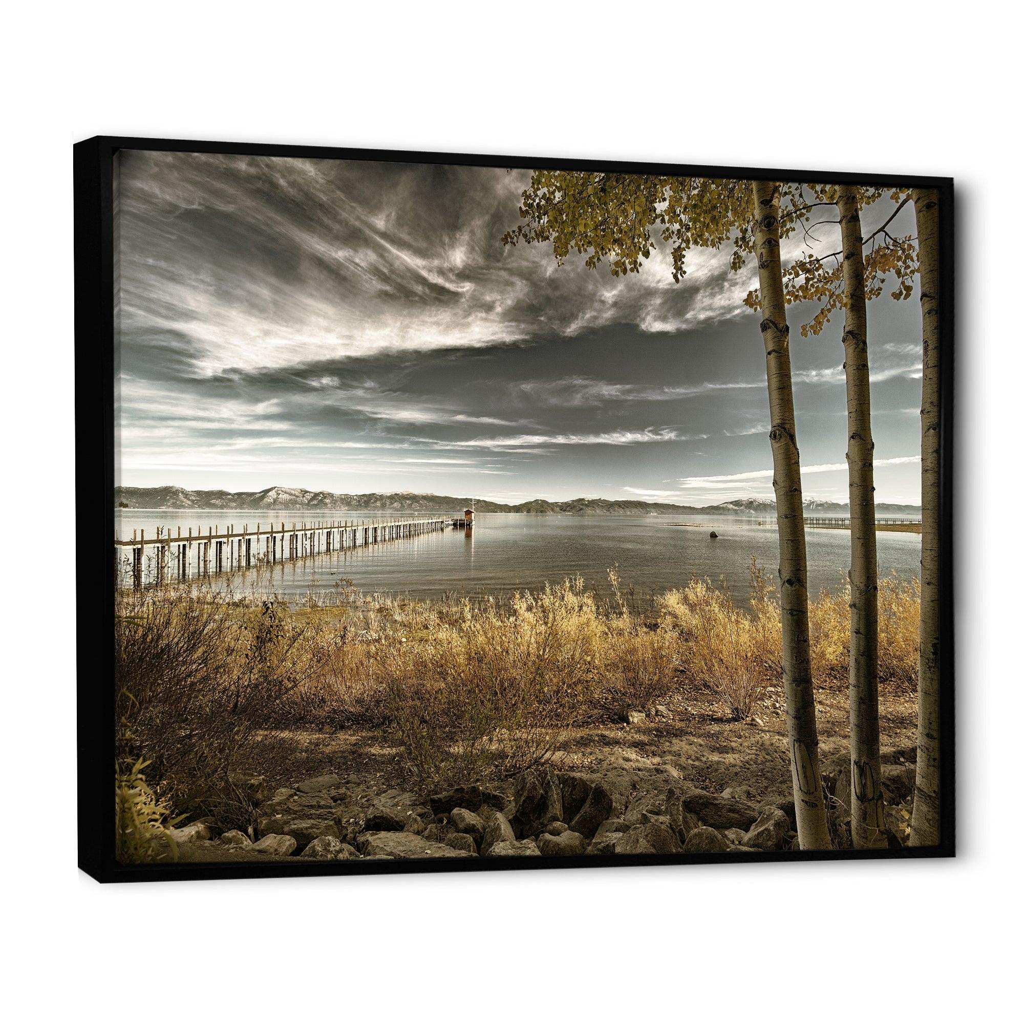 Pier in Brown Lake