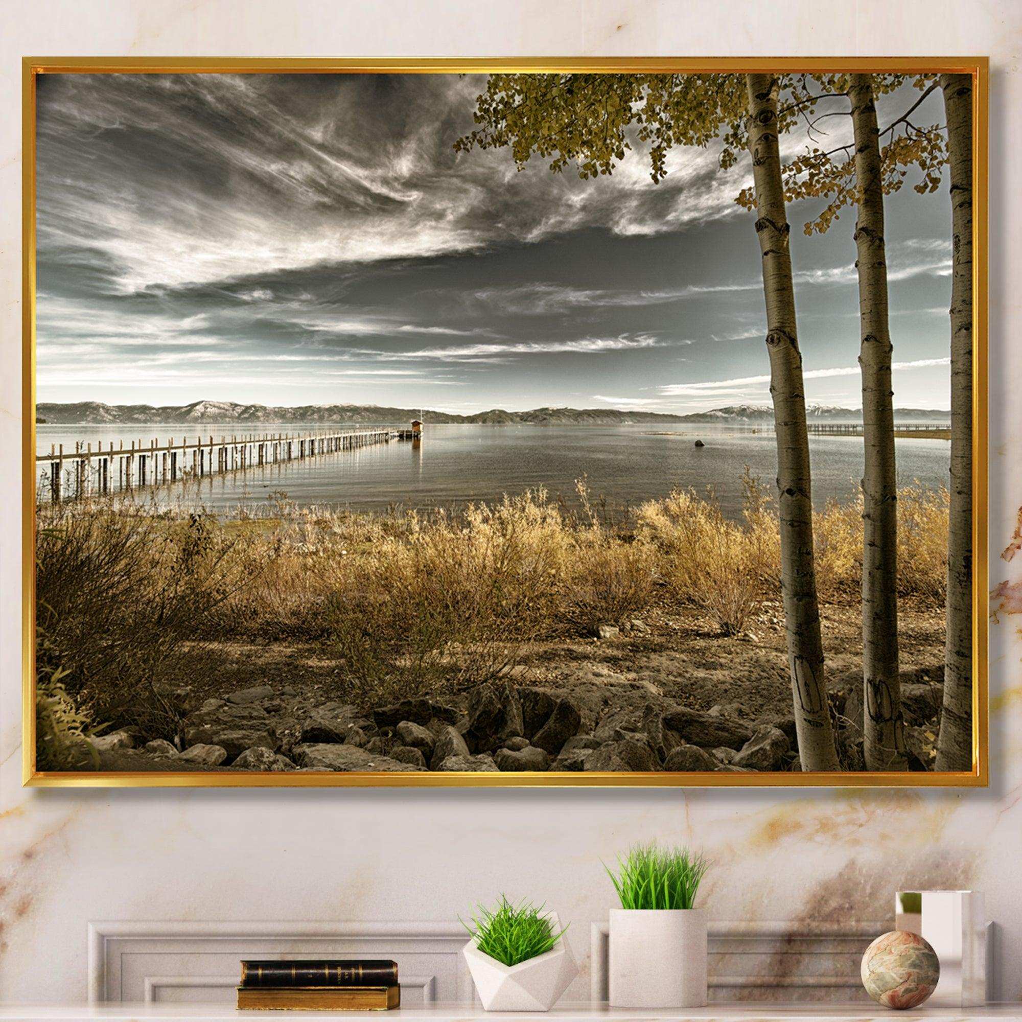 Pier in Brown Lake