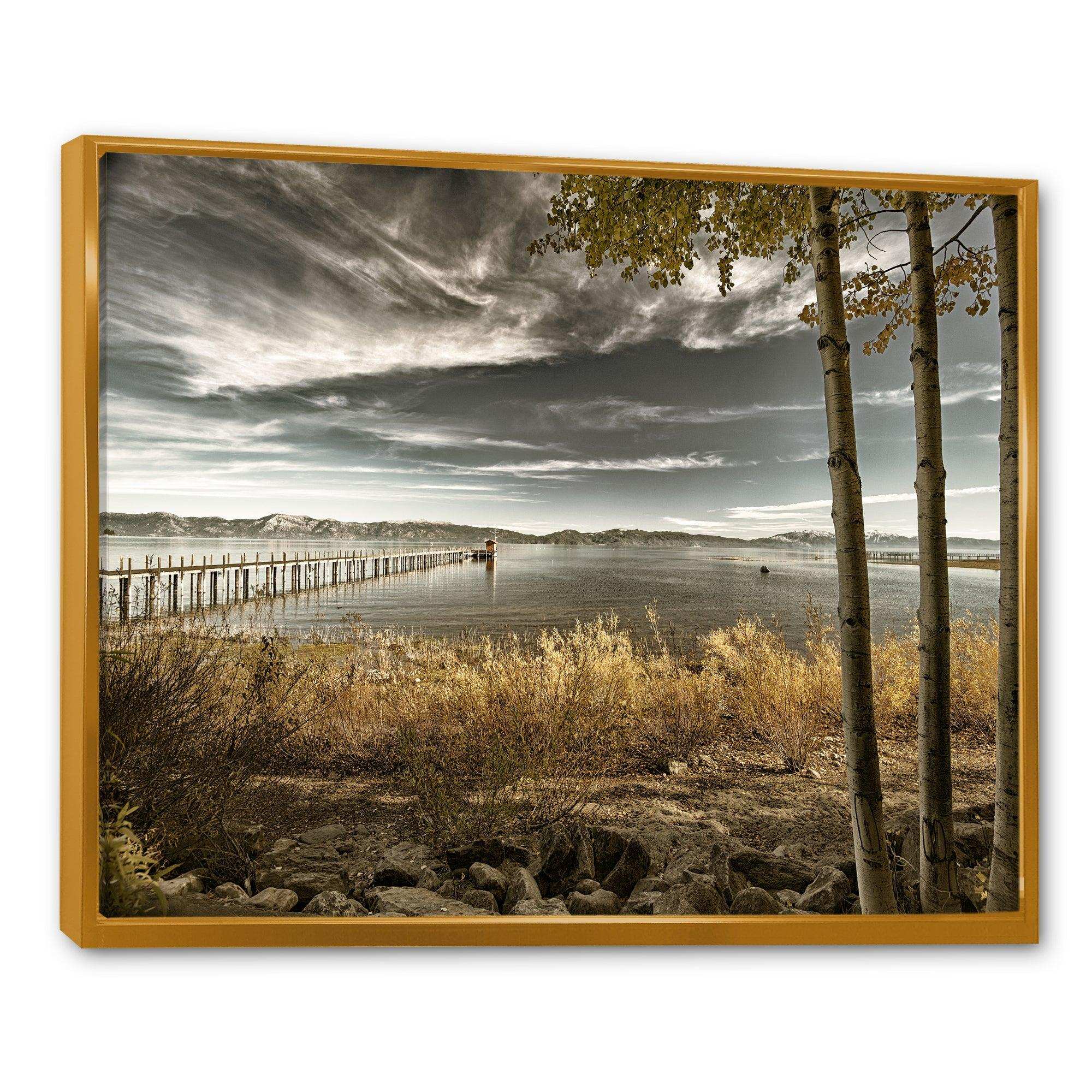 Pier in Brown Lake
