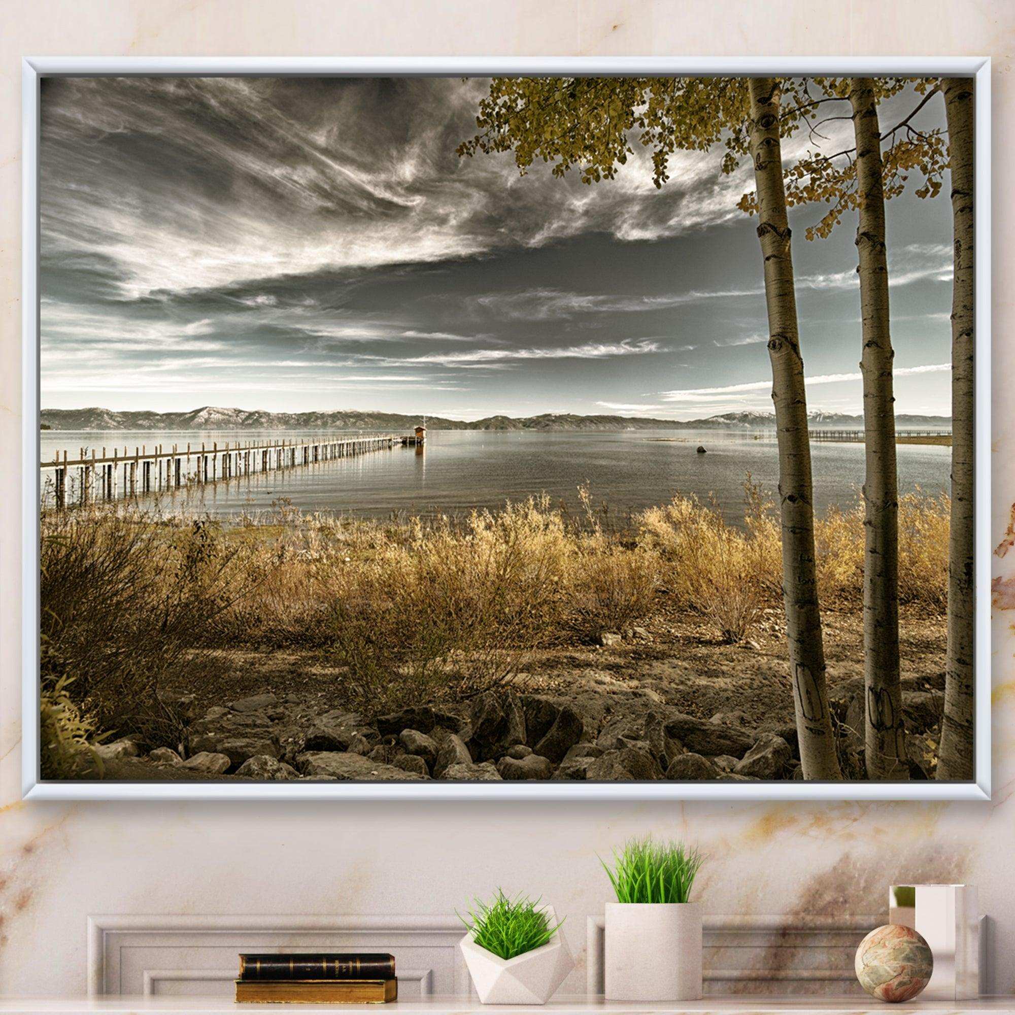 Pier in Brown Lake