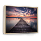 Colorful Sunset Over Lake