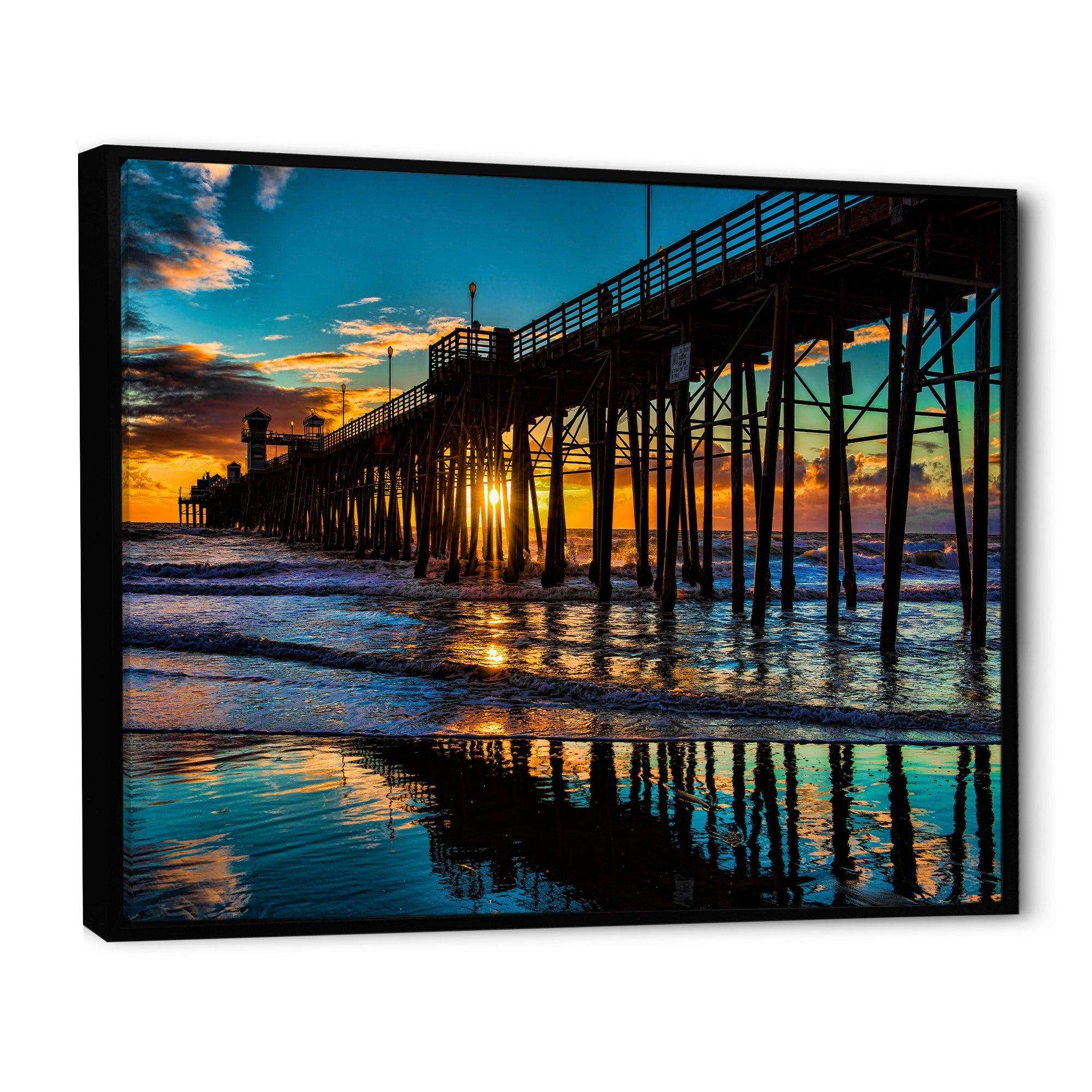 Oceanside Pier at Evening
