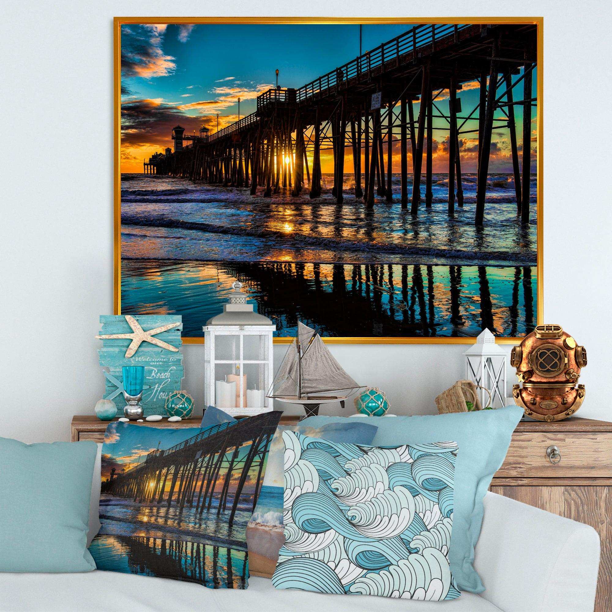 Oceanside Pier at Evening