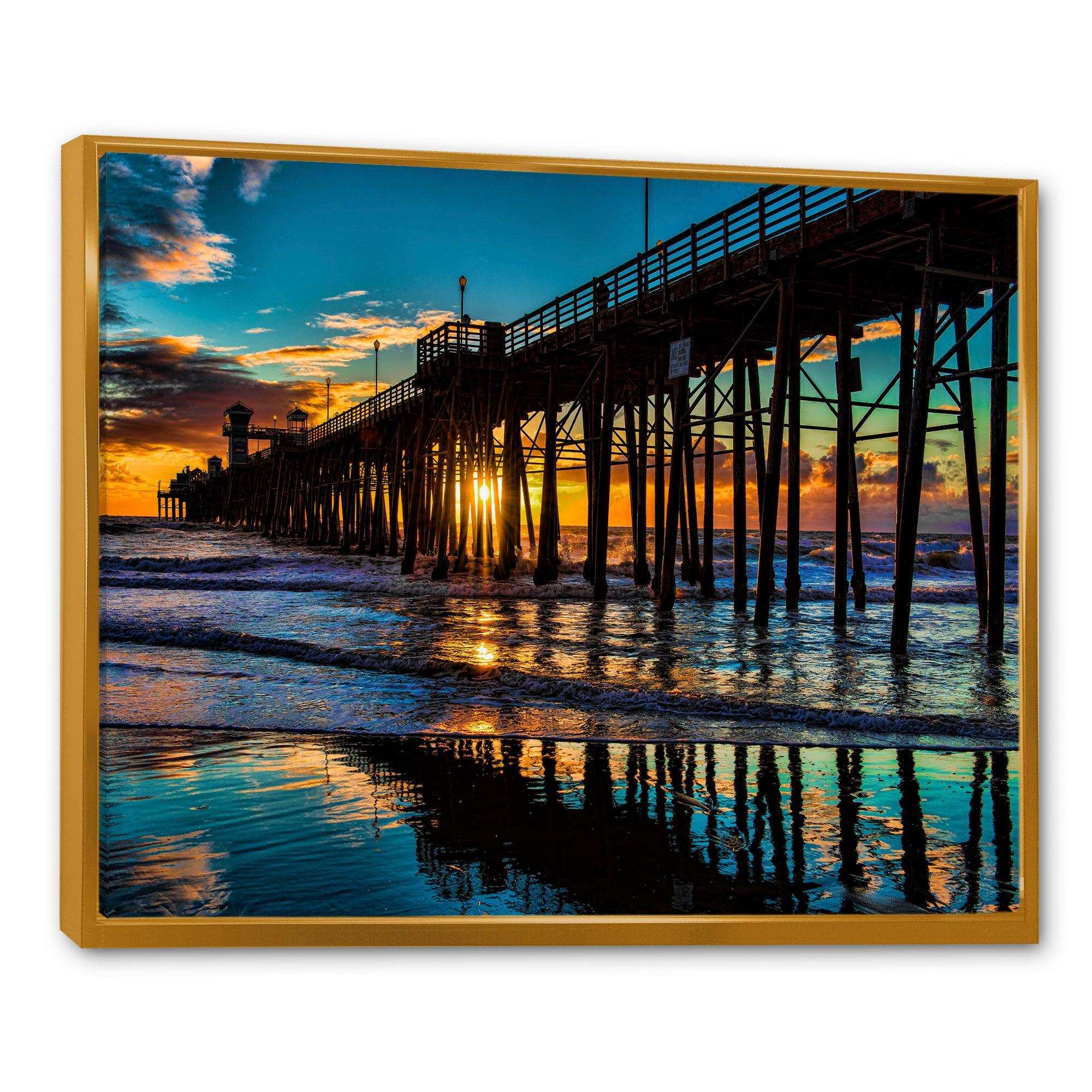 Oceanside Pier at Evening