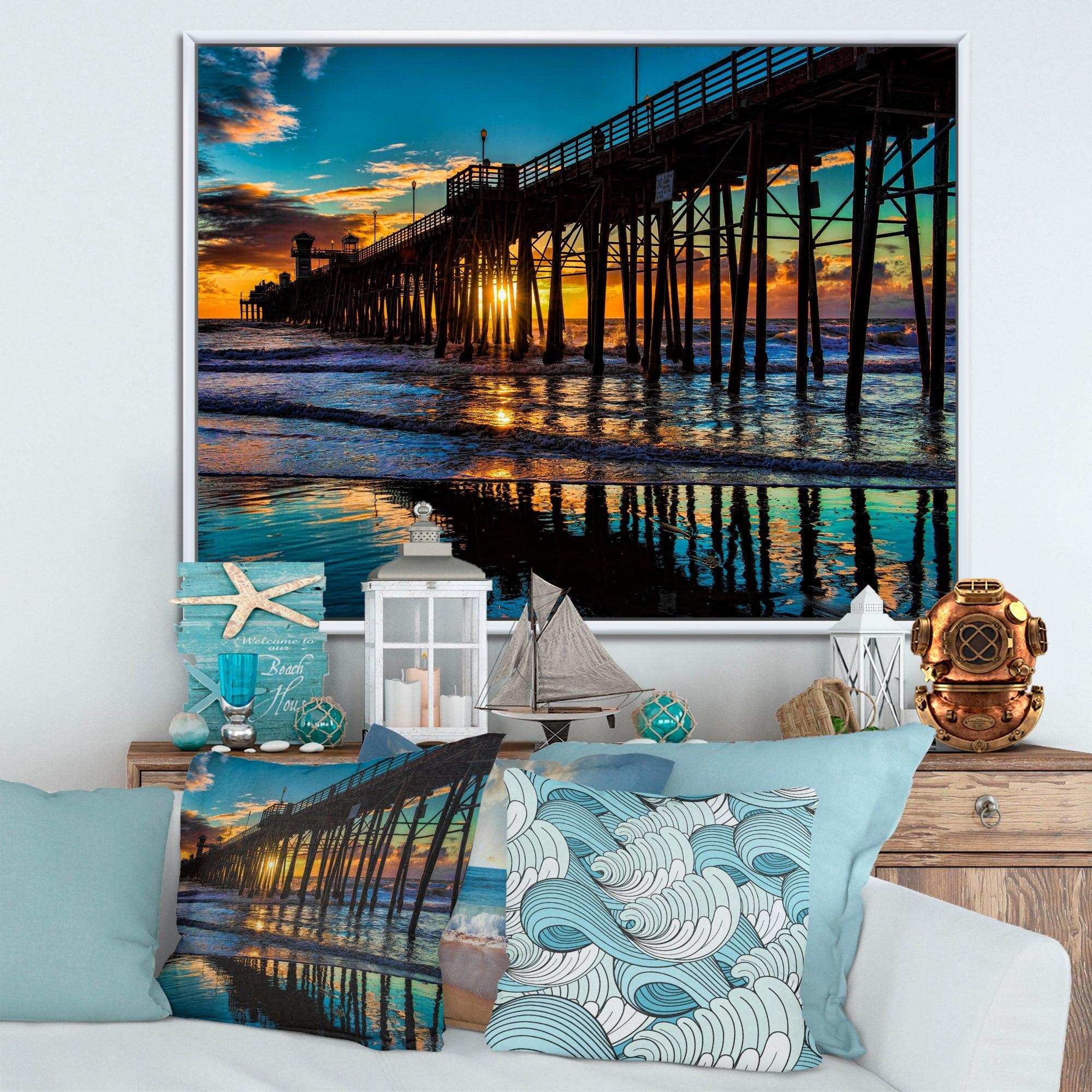 Oceanside Pier at Evening