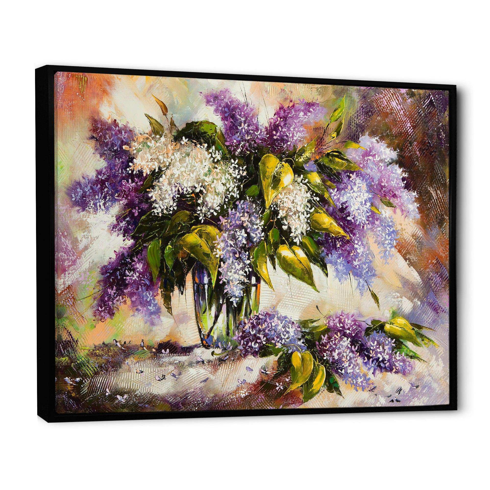 Lilac Bouquet in a Vase