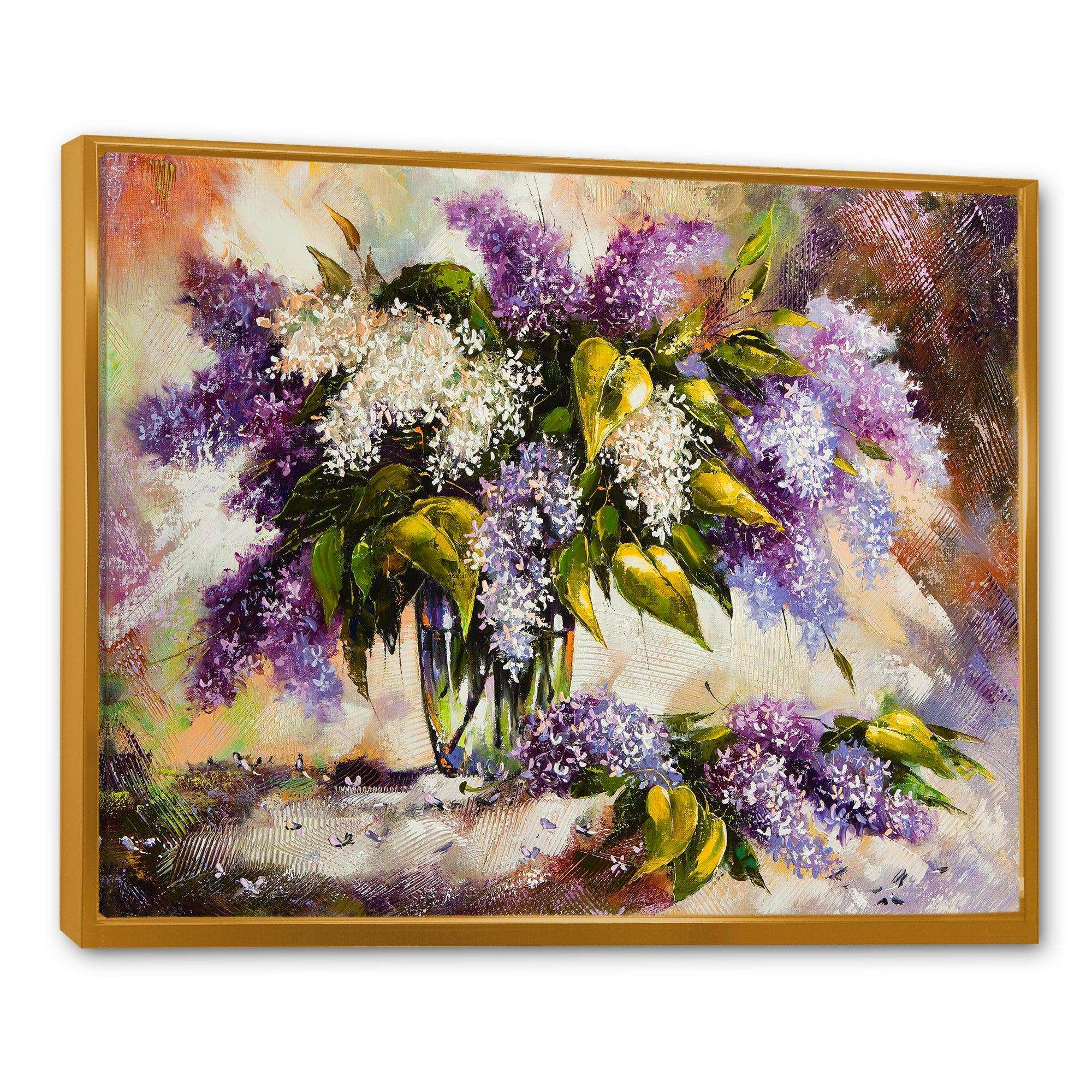 Lilac Bouquet in a Vase