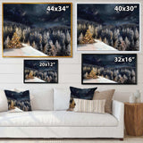 Night Forest Christmas Tree