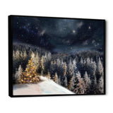 Night Forest Christmas Tree