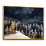 Night Forest Christmas Tree