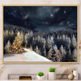 Night Forest Christmas Tree