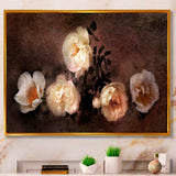 Wild Roses in Old Painting Style