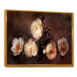 Wild Roses in Old Painting Style