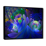 Blue Fractal Flower Bouquet