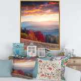 Sunrise in Carpathian Mountains