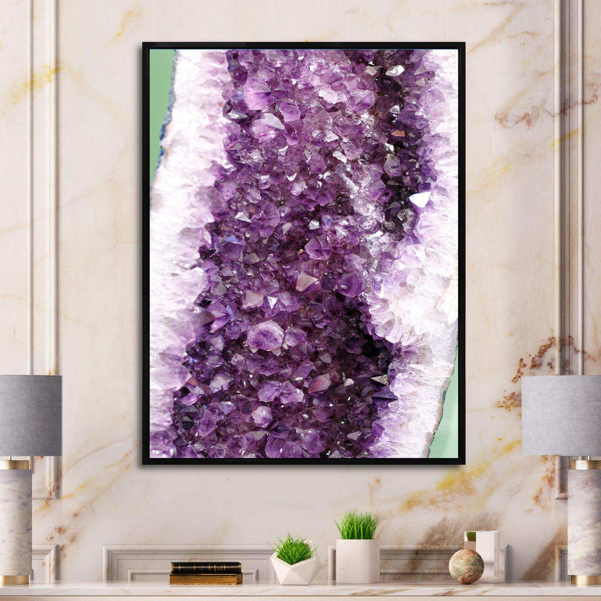 Purple Precious Stones