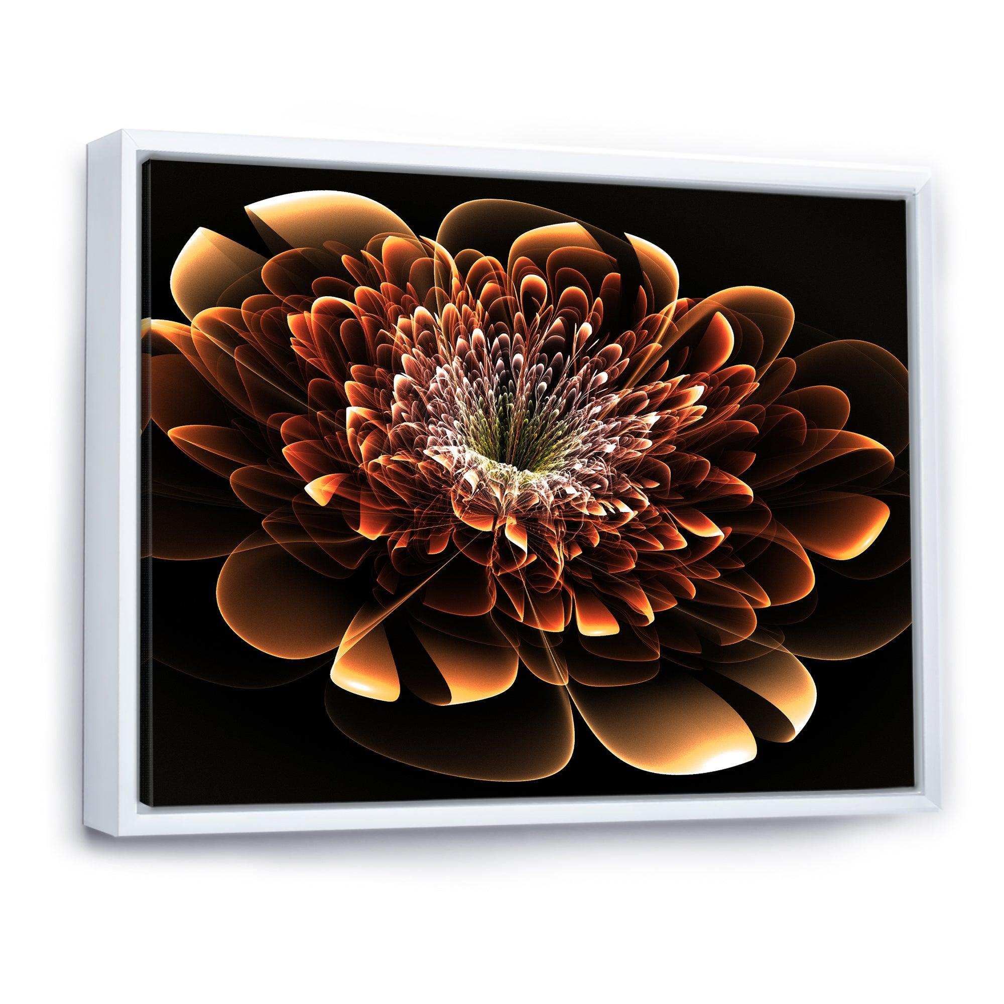 Brown Fractal Flower