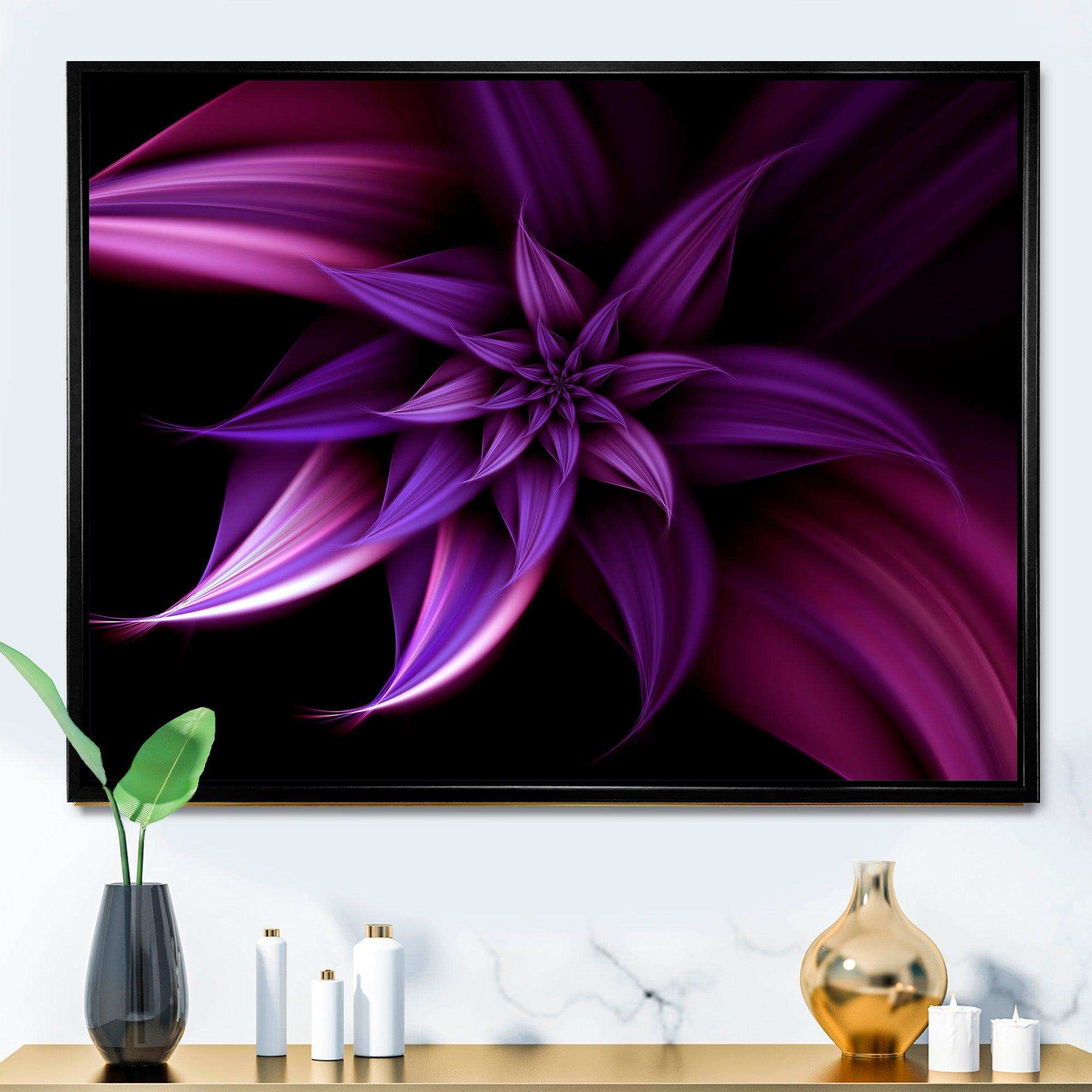 Fractal Flower Purple