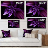 Fractal Flower Purple