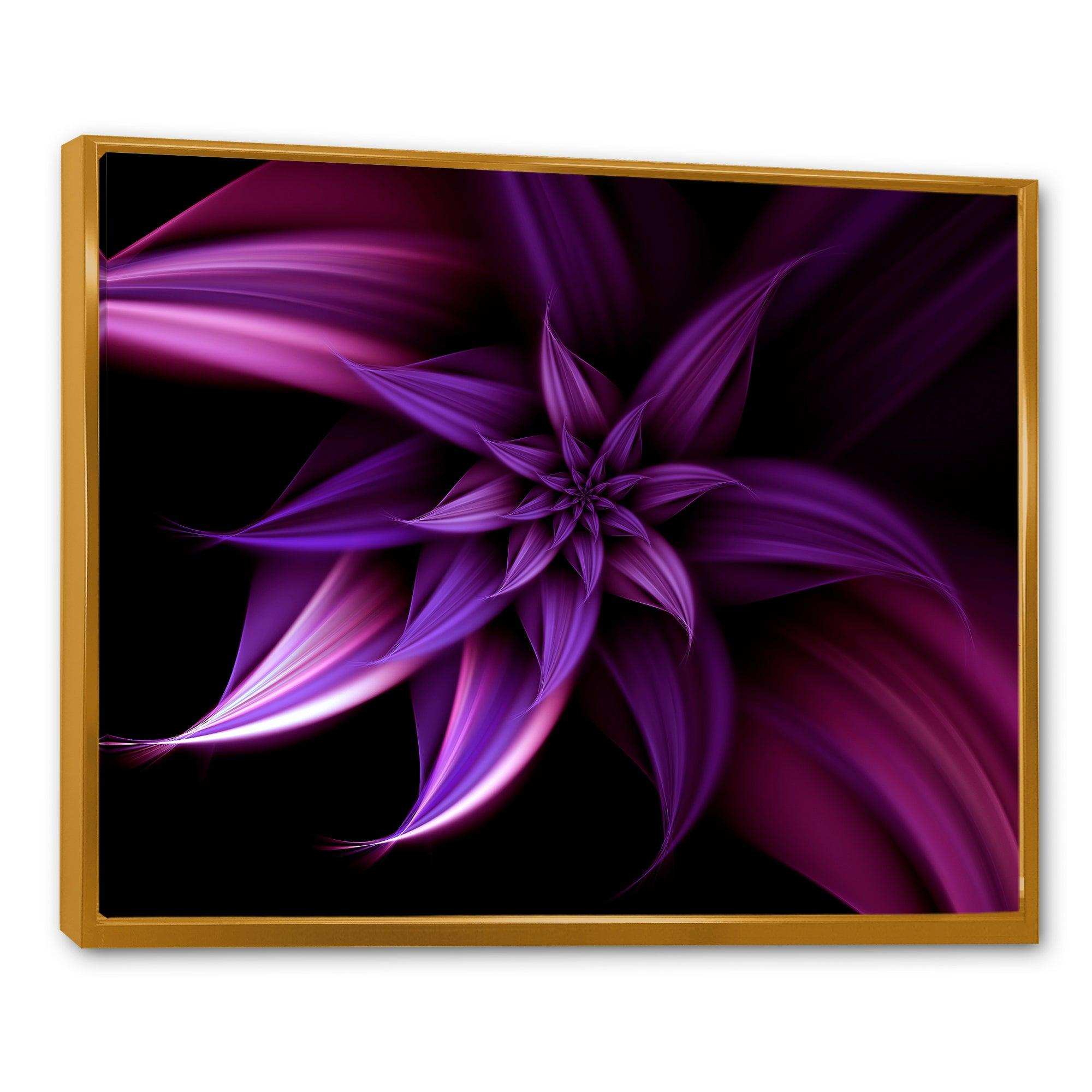 Fractal Flower Purple