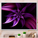 Fractal Flower Purple