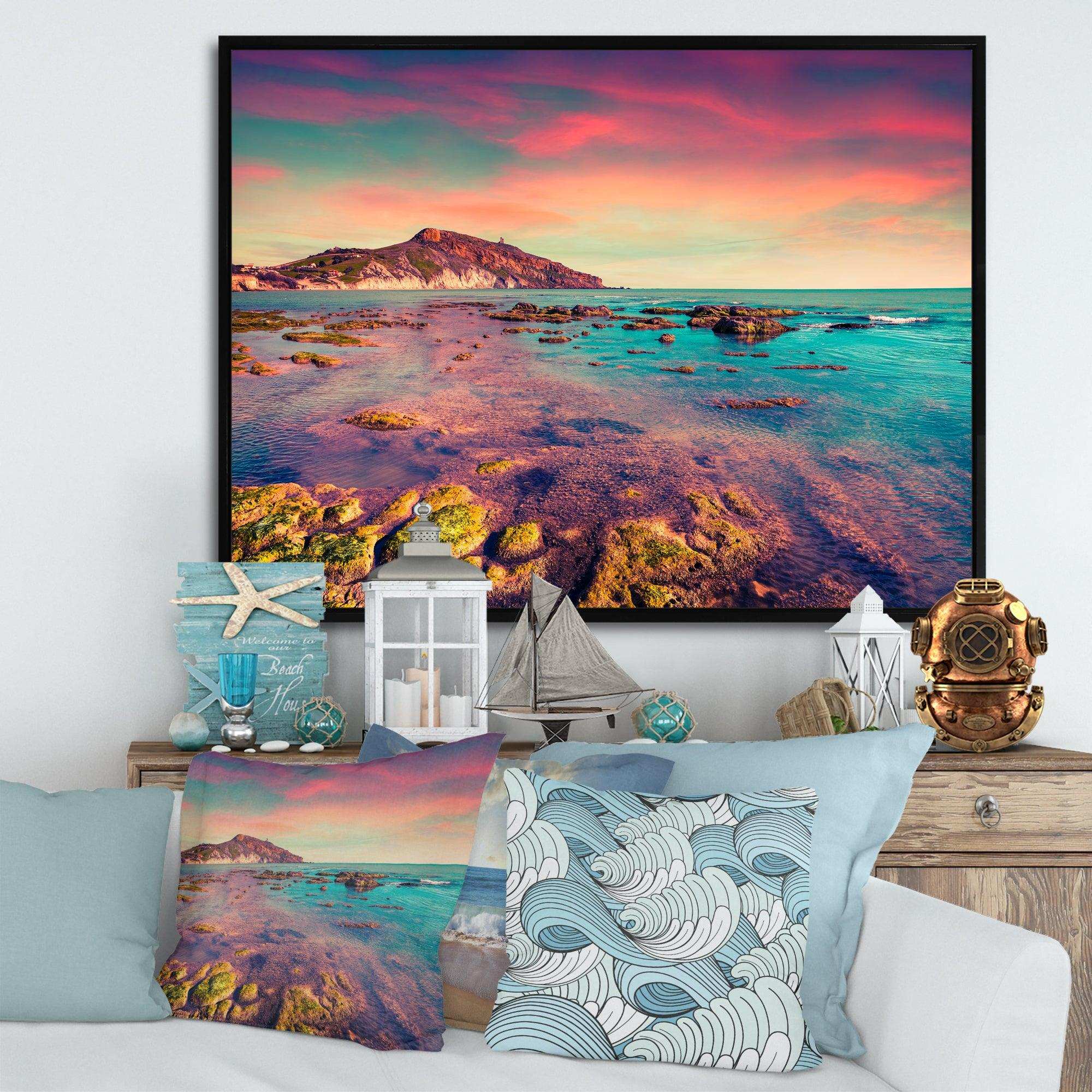 Giallonardo Beach Colorful Sunset