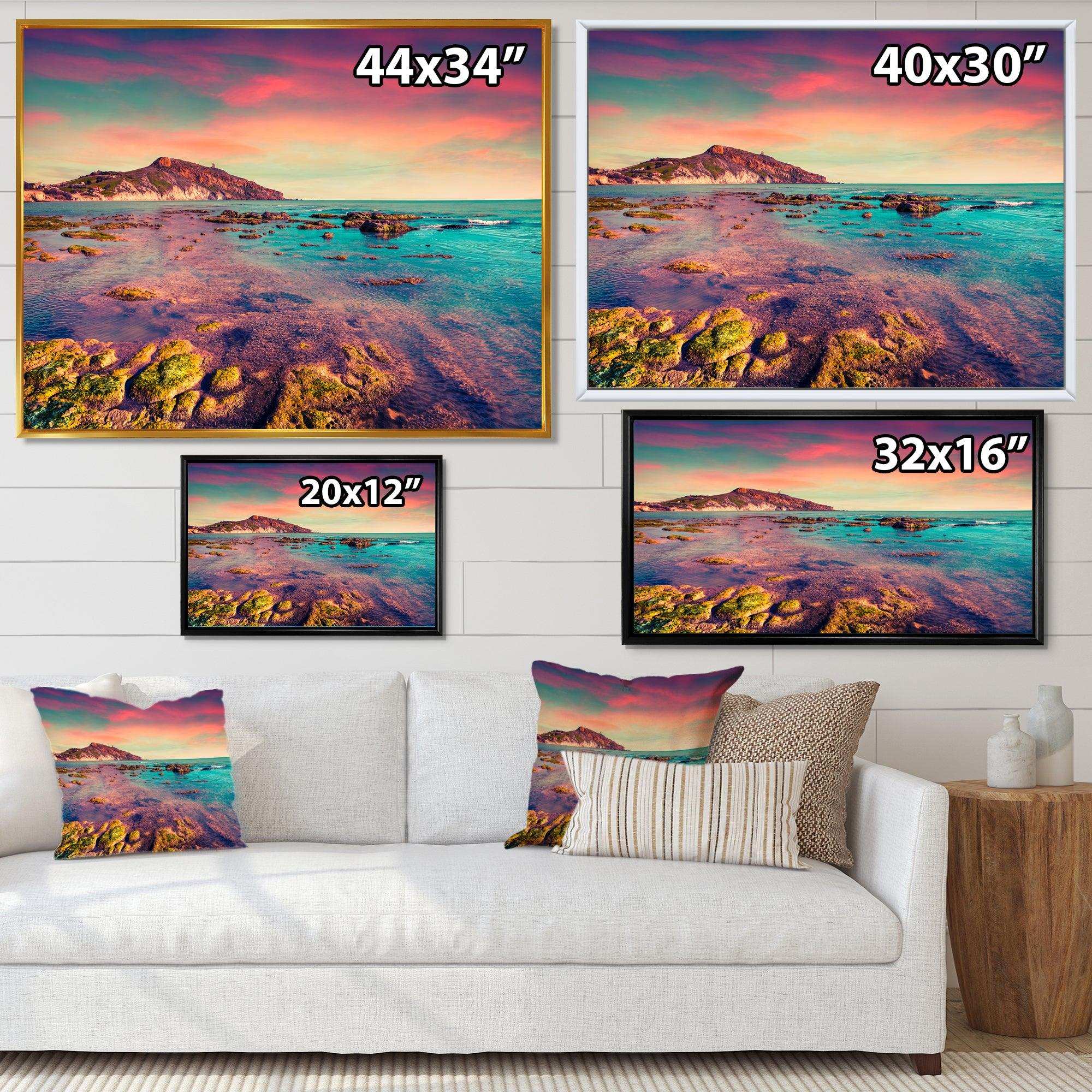 Giallonardo Beach Colorful Sunset