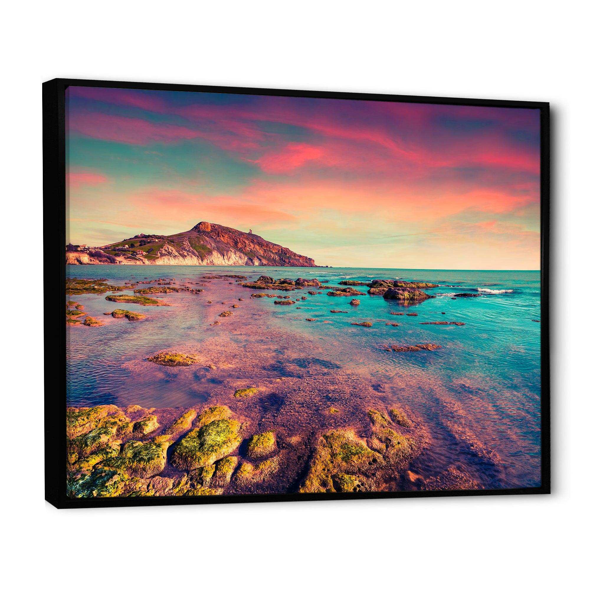 Giallonardo Beach Colorful Sunset