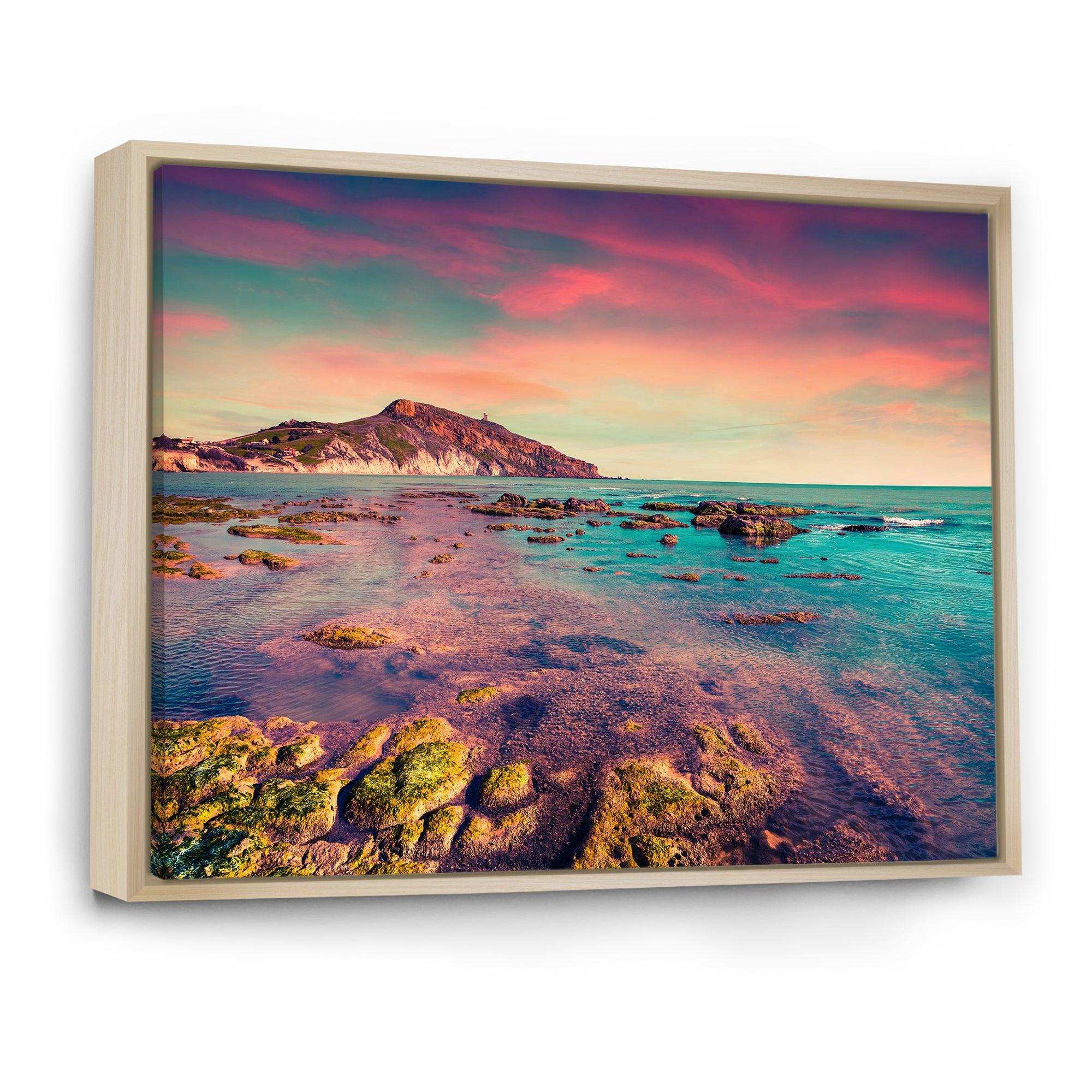 Giallonardo Beach Colorful Sunset