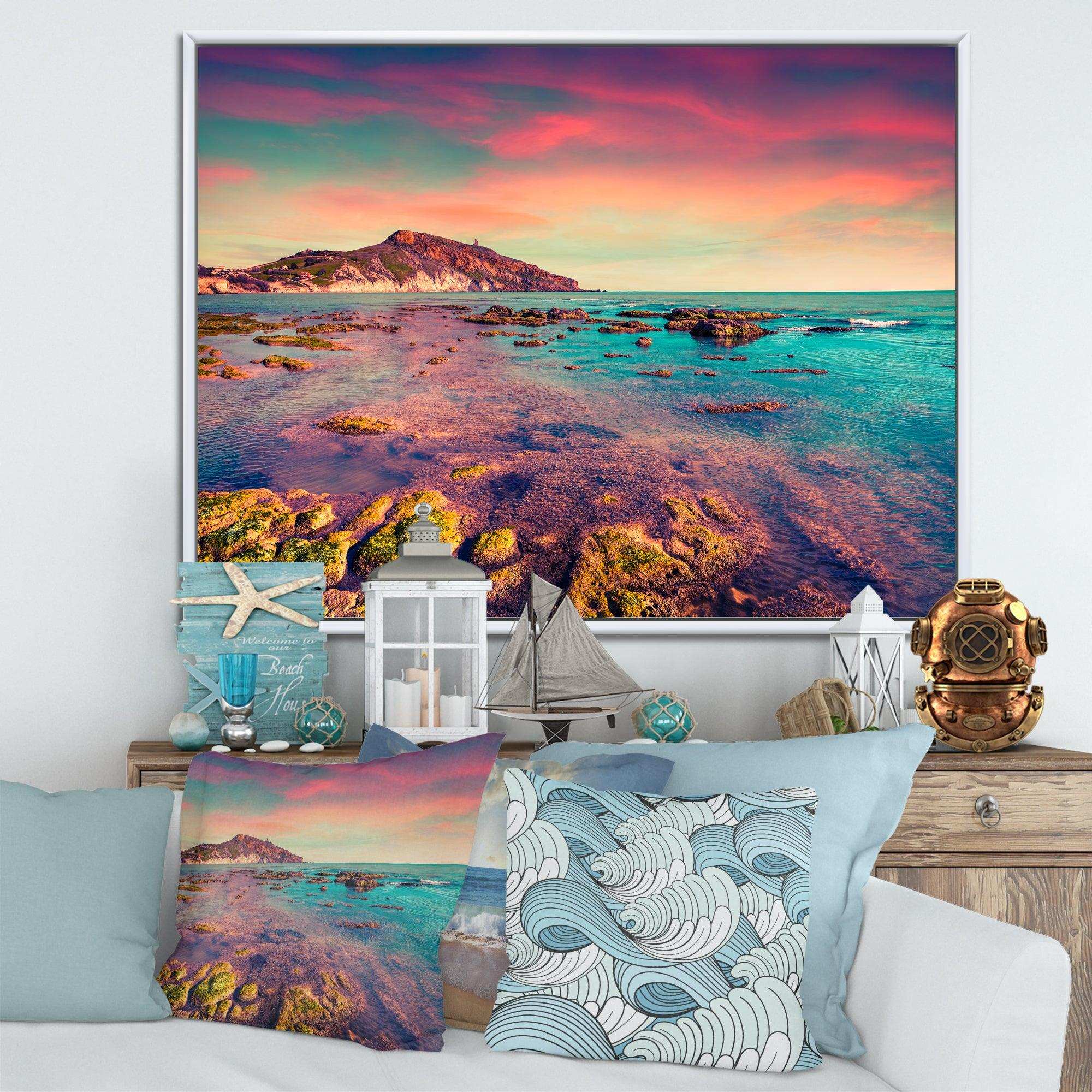 Giallonardo Beach Colorful Sunset