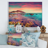 Giallonardo Beach Colorful Sunset